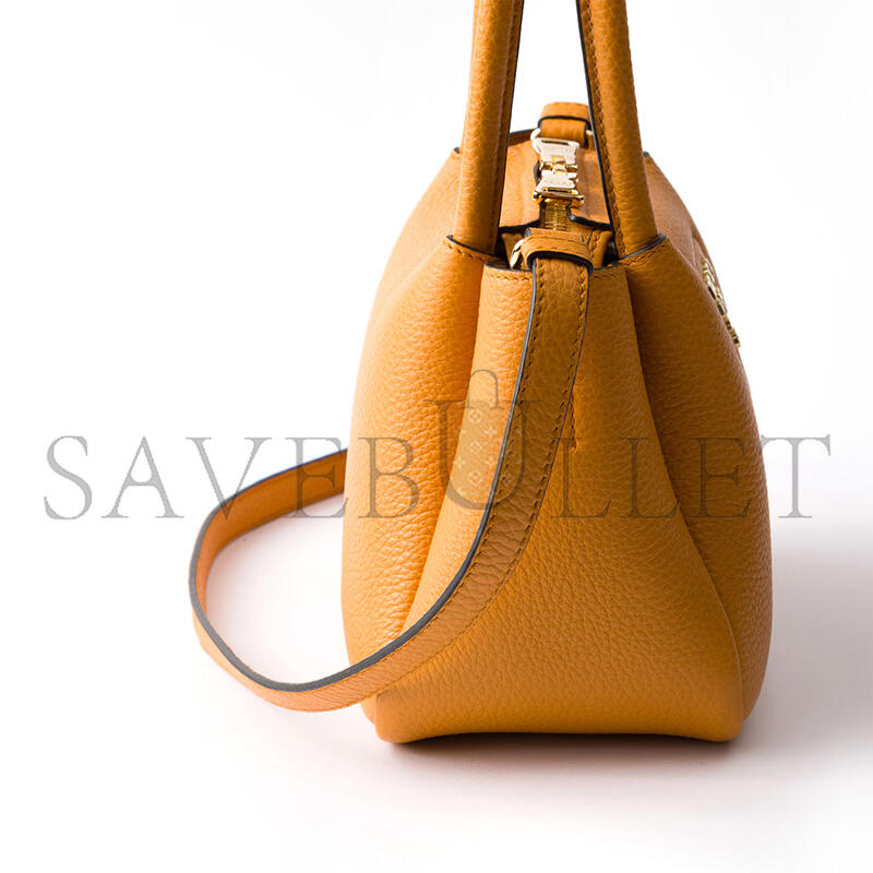 PRADA LEATHER MINI HANDBAG 1BA362 (19.5*18*9cm) PRADA LEATHER MINI HANDBAG 1BA362 (19.5*18*9cm)